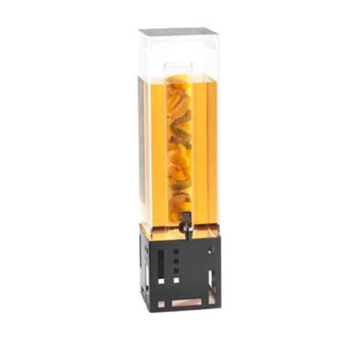 Cal-Mil 1602-3INF-13 3 gal Beverage Dispenser w/ Infuser - Plastic Container, Black Base-cityfoodequipment.com