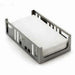 Cal-Mil 1606-55 Squared Napkin Holder, 9 1/4 x 5 1/4 x 2 1/2", Stainless-cityfoodequipment.com