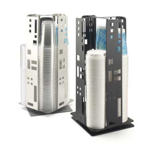 Cal-Mil 1615-13 Cup & Lid Organizer, (4) Compartment, All Cup Types-cityfoodequipment.com