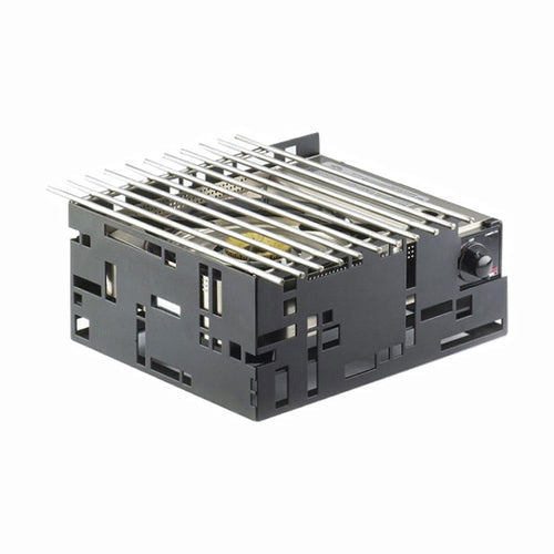 Cal-Mil 1617-13 Frame for Butane Stove - 13" x 11" x 6", Stainless Steel, Black Metal-cityfoodequipment.com