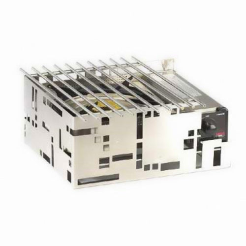 Cal-Mil 1617-55 Squared Butane Stove Frame, 13 x 11 x 6", Stainless Steel-cityfoodequipment.com