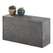 Cal-Mil 166-11-83 Rectangular Display Riser - 20"L x 7"W x 11"H, Wood, Gray-cityfoodequipment.com