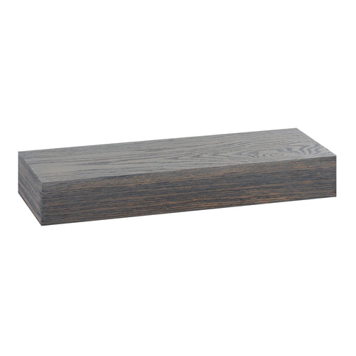 Cal-Mil 166-3-83 Rectangular Display Riser - 20"L x 7"W x 3"H, Oak Wood, Gray-cityfoodequipment.com