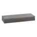 Cal-Mil 166-3-83 Rectangular Display Riser - 20"L x 7"W x 3"H, Oak Wood, Gray-cityfoodequipment.com