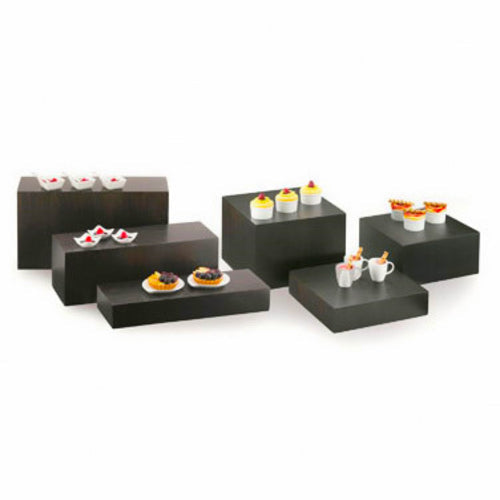 Cal-Mil 166-7-96 Rectangle Display Riser - 20x7x7", Midnight-cityfoodequipment.com