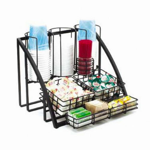 Cal-Mil 1715-13 Wire Beverage Service, 15 x 14 x 12", Black-cityfoodequipment.com