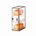 Cal-Mil 1720-3 3 Tier Vertical Bread Case w/ Wire Frame & Textured Acrylic Body-cityfoodequipment.com