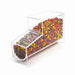Cal-Mil 1739 Countertop Acrylic Topping Bin, 4-1/4" x 12" x 7"-cityfoodequipment.com