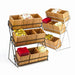 Cal-Mil 1817-13 Condiment Organizer w/ (9) Bins - Black-cityfoodequipment.com