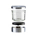 Cal-Mil 1851-5 32 oz Mixology Jar - Lid, Stainless Steel-cityfoodequipment.com