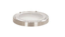 Cal-Mil 1852-4 4 1/4" Round Hinged Lid for 1851-4 Jar - Stainless Steel-cityfoodequipment.com