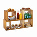 Cal-Mil 1929-12-60 Library Cube - 12", Bamboo-cityfoodequipment.com