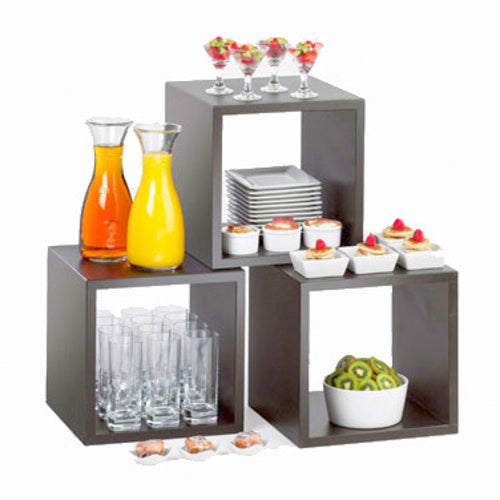 Cal-Mil 1929-12-96 12" Library Cube Display Riser - Midnight-cityfoodequipment.com
