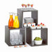 Cal-Mil 1929-12-96 12" Library Cube Display Riser - Midnight-cityfoodequipment.com