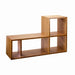 Cal-Mil 1933-60 Display Riser Unit w/ Removable Small Shelf - 38"W x 12"D x 24"H, Bamboo-cityfoodequipment.com