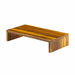 Cal-Mil 1934-4-60 Rectangular Buffet Riser - 20"W x 10"D x 4"H, Bamboo-cityfoodequipment.com