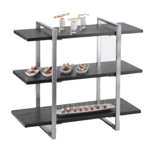 Cal-Mil 1940-96 Riser - 28x12x24", Silver, Midnight-cityfoodequipment.com