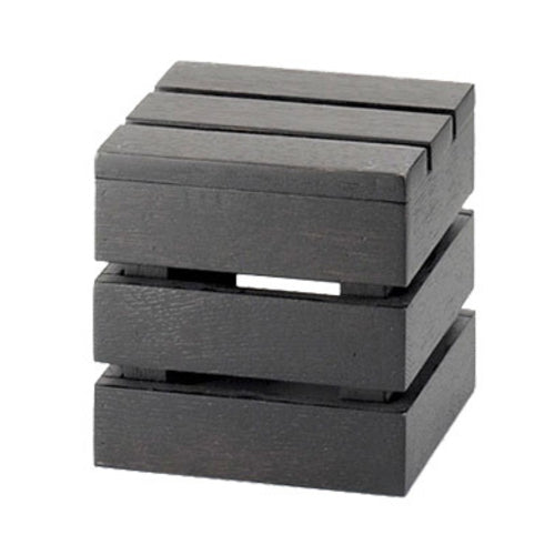 Cal-Mil 1944-6-96 Square Crate Riser - 6", Midnight-cityfoodequipment.com