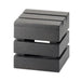 Cal-Mil 1944-6-96 Square Crate Riser - 6", Midnight-cityfoodequipment.com