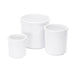 Cal-Mil 1950-64-15 64 oz Melamine Crock, White-cityfoodequipment.com
