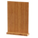 Cal-Mil 2036-811-60 Tabletop Clipboard Menu Card Holder - 9 1/4"W x 13 1/2"H, Bamboo-cityfoodequipment.com