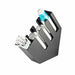 Cal-Mil 2051 4 Compartment Straw Holder - 4 3/4" x 20" x 20", Black-cityfoodequipment.com