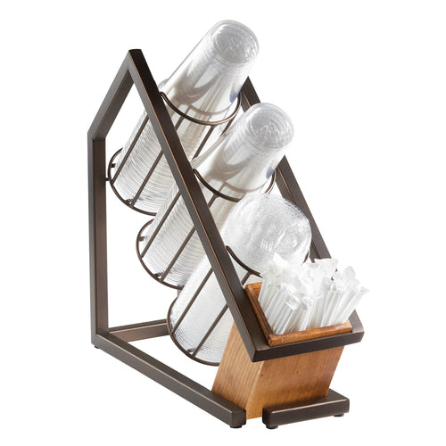 Cal-Mil 2051-84 Cup & Lid Organizer, (4) Compartment, All Cup Types-cityfoodequipment.com