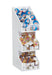 Cal-Mil 2053-15 Condiment Organizer w/ (3) Bins, 5 1/4" x 6 3/4" x 16", White-cityfoodequipment.com