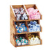 Cal-Mil 2054-99 Condiment Organizer w/ (6) Bins - Brown-cityfoodequipment.com