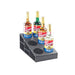 Cal-Mil 2056 Condiment Bottle Organizer w/ (6) Compartments, Black-cityfoodequipment.com