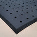 Cactus Mat 2200R-C2H Black Cloud Runner w/ Drain Holes - 2' x 75', Nitrile, Black-cityfoodequipment.com
