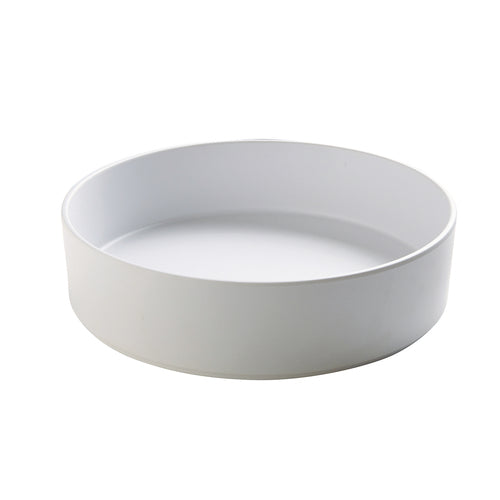 Cal-Mil 22013-10-15 10" Round Melamine Bowl, White-cityfoodequipment.com