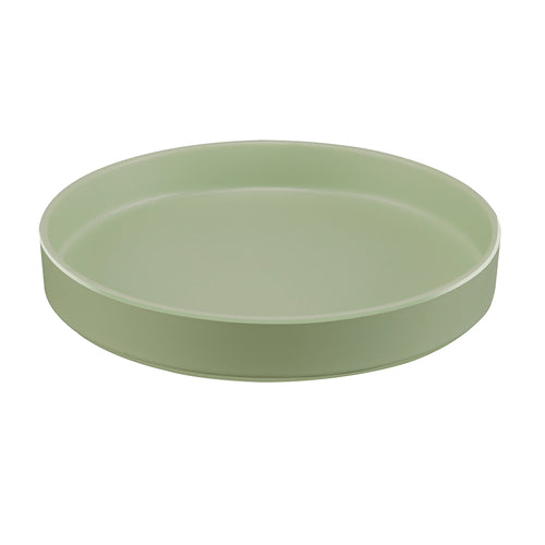 Cal-Mil 22017-10-107 10" Round Melamine Hudson Plate, Matcha-cityfoodequipment.com