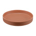 Cal-Mil 22017-10-109 10" Round Melamine Hudson Plate, Terra Cotta-cityfoodequipment.com