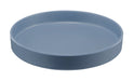 Cal-Mil 22017-10-111 10" Round Melamine Hudson Plate, Stone Blue-cityfoodequipment.com
