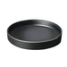 Cal-Mil 22017-10-13 10" Round Melamine Hudson Plate, Black-cityfoodequipment.com