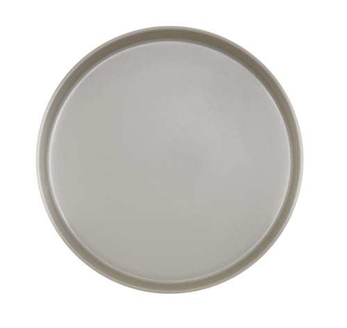 Cal-Mil 22017-12-102 12" Round Melamine Plate, Ash-cityfoodequipment.com