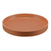 Cal-Mil 22017-12-109 12" Round Melamine Hudson Plate, Terra Cotta-cityfoodequipment.com