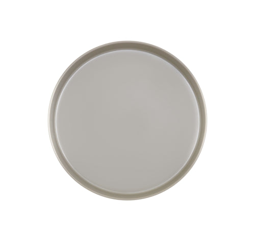 Cal-Mil 22017-8-102 8" Round Melamine Plate, Ash-cityfoodequipment.com