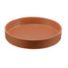 Cal-Mil 22017-8-109 8 1/4" Round Melamine Hudson Plate, Terra Cotta-cityfoodequipment.com