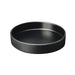 Cal-Mil 22017-8-13 8 1/4" Round Melamine Hudson Plate, Black-cityfoodequipment.com