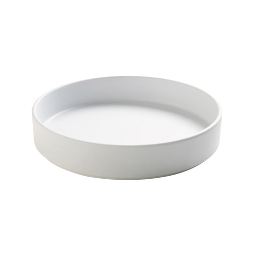 Cal-Mil 22017-8-15 8 1/4" Round Melamine Plate, White-cityfoodequipment.com