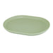 Cal-Mil 22018-107 14" x 11 1/4" Oval Hudson Platter - Melamine, Matcha-cityfoodequipment.com