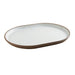 Cal-Mil 22018-89 14" x 11 1/4" Oval Hudson Platter - Melamine, Stoneware-cityfoodequipment.com
