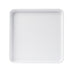 Cal-Mil 22025-11-15 11" Square Melamine Plate, White-cityfoodequipment.com