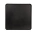 Cal-Mil 22025-14-13 14" Square Melamine Hudson Plate - Black-cityfoodequipment.com
