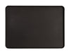 Cal-Mil 22025-1813-13 Rectangular Melamine Dinner Plate - 18" x 13", Black-cityfoodequipment.com