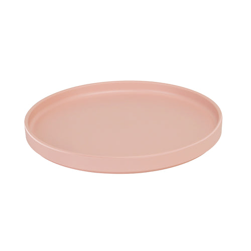Cal-Mil 22026-10-108 10 1/4" Round Melamine Hudson Plate - Blush-cityfoodequipment.com