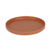 Cal-Mil 22026-10-109 10 1/4" Round Melamine Hudson Plate - Terra Cotta-cityfoodequipment.com