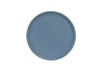 Cal-Mil 22026-10-111 10 1/4" Round Melamine Hudson Plate, Stone Blue-cityfoodequipment.com